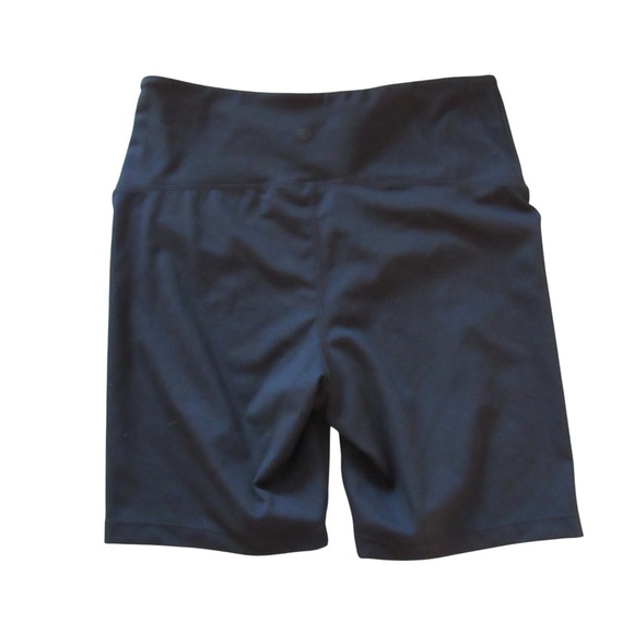 Danskin Womens Black Athletic Shorts Large Biker Stretch Activewear Comfort - Picture 2 of 7